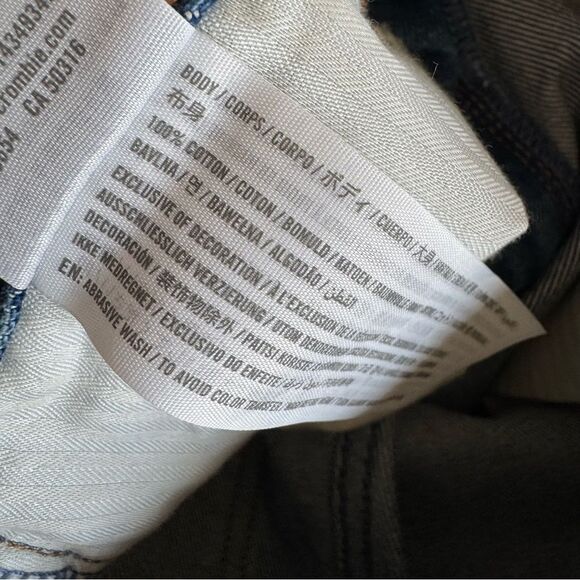 NEW Abercrombie & Fitch High Rise Distressed Mom Jean Size 26/2 R - Picture 10 of 10